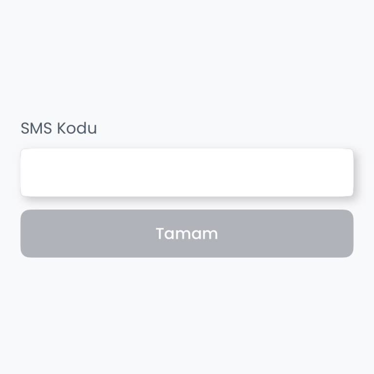 Otobüsüm Nerede Uygulamasında SMS Doğrulama Kodu Gelmediği İçin Kayıt İşlemi Yapılamıyor
