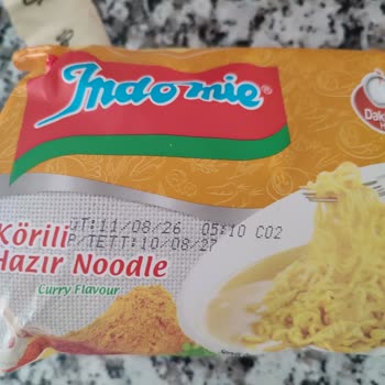 İndomie Körili Hazır Noodle’da Yağ Paketi Eksik