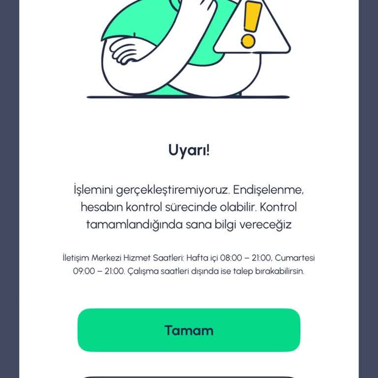 110.000 TL'lik Ödeme Şüpheli İşlem Olarak Bloke Edildi, Açıklama Ve Acil Çözüm Talebi