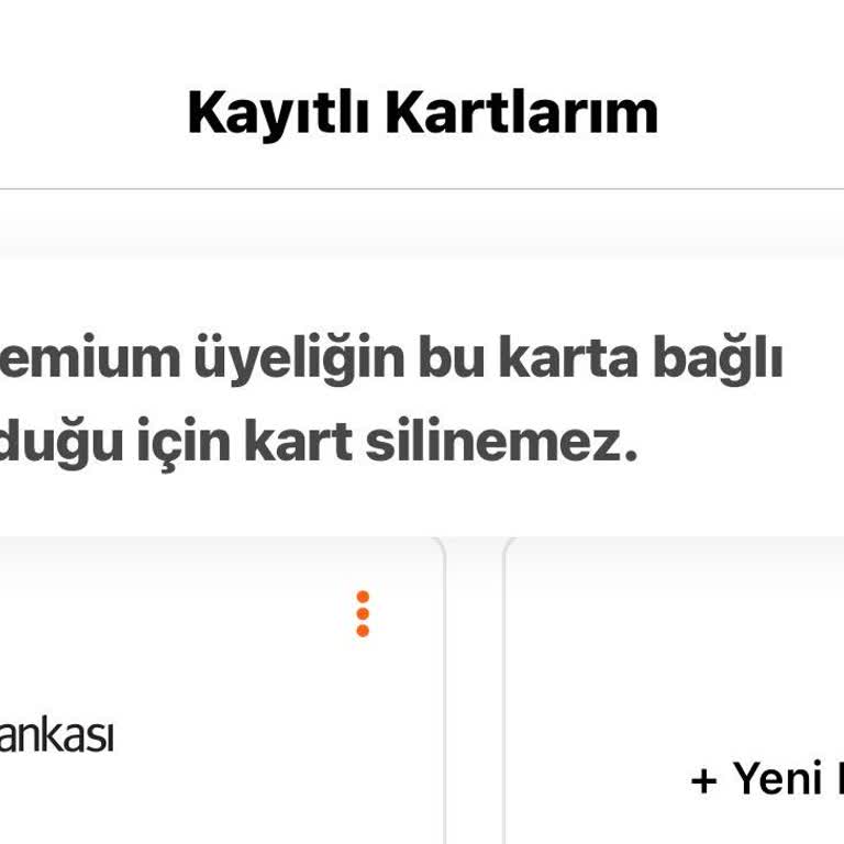 Kart Bilgilerimin Silinmesinin Bir Ay Gecikmesi Ve Güvenlik Endişesi