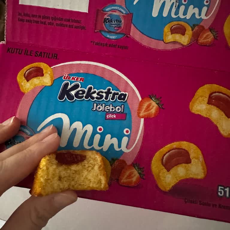 Ülker Kekstra Mini Jölebol’da Görsel Yanıltması