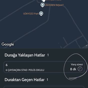6 Numaralı Hattın Saat Düzensizliği Yolcuları Boşa Bekletiyor