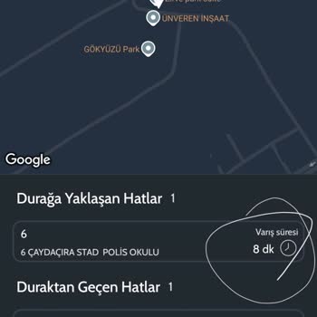 6 Numaralı Hattın Saat Düzensizliği Yolcuları Boşa Bekletiyor