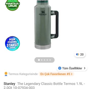 Trendyol Üretim Hatası Olan Termos İç Yüzeyinde Pas Ve Kaynak İzleri, Değişim Reddi