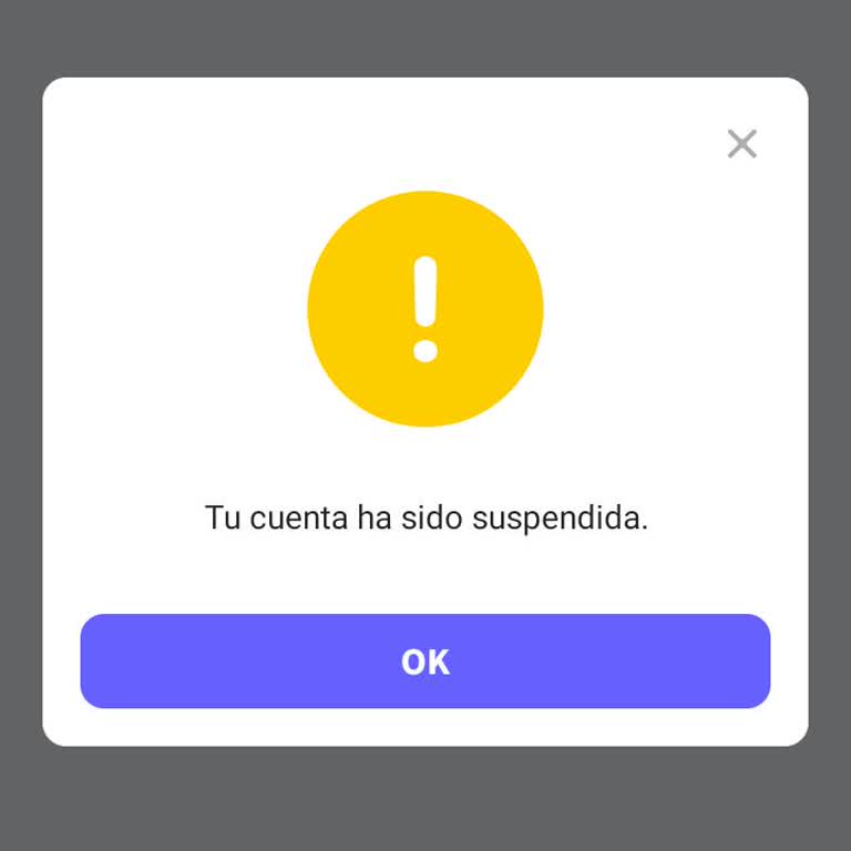 Suspensión de cuenta sin justificación, solicito reactivación a Waplog