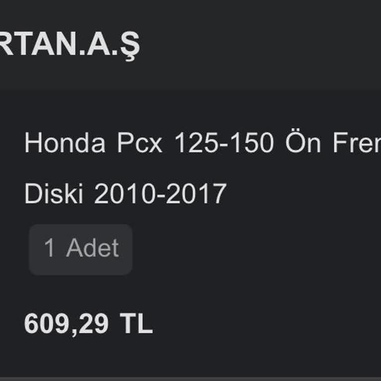 Motospartan'da Yanlış Fren Diski Ve Cevapsız İletişim