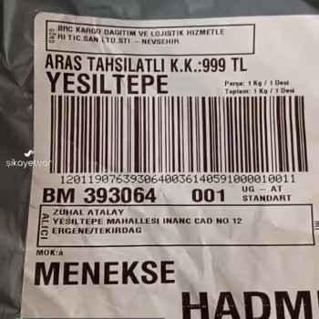Kargopantolon.site Paramın İadesi İstiyorum!