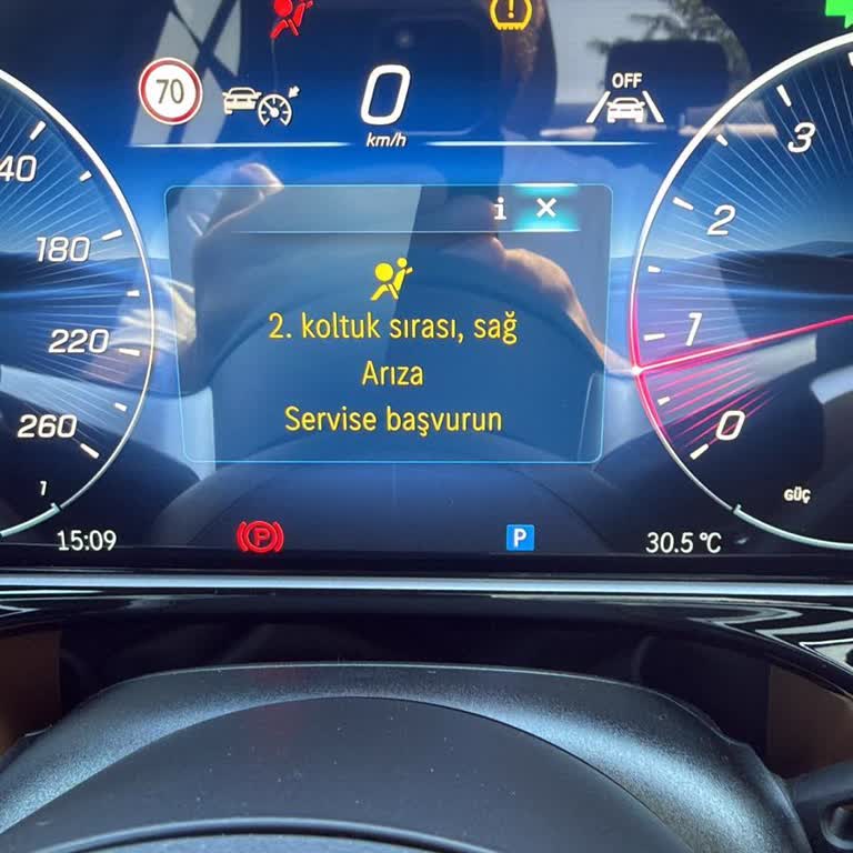 Sıfır Kilometre Mercedes’te Emniyet Kemer Uyarısı, Servis İhmali Ve Ayıplı Araç Talebi