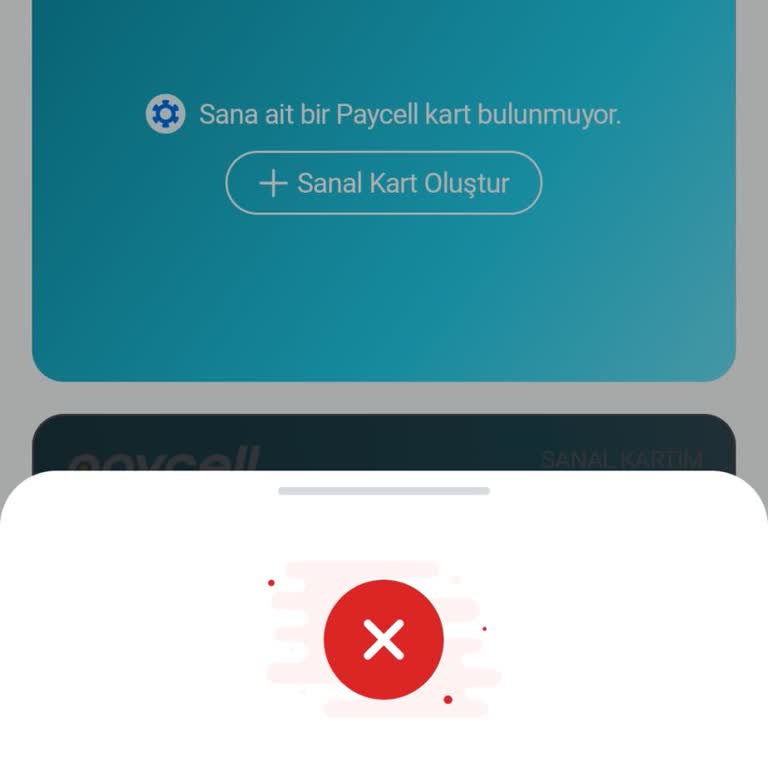 Paycell Hesabımda İsim Karışıklığı Nedeniyle Sanal Kart Açamıyorum
