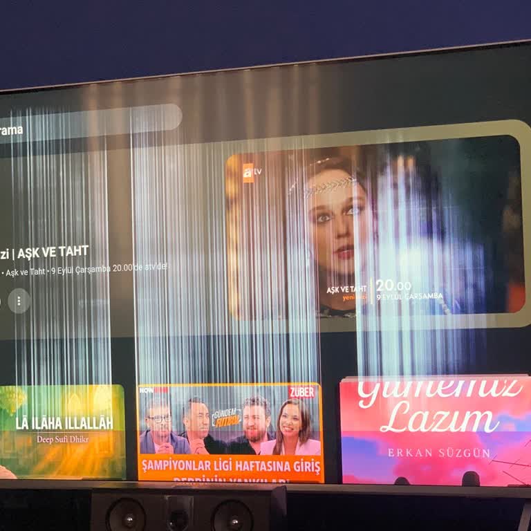 Philips 58PUS8507/62 Televizyonunda Beyaz Dikey Çizgiler Ve Ücretsiz Panel Değişimi Talebi