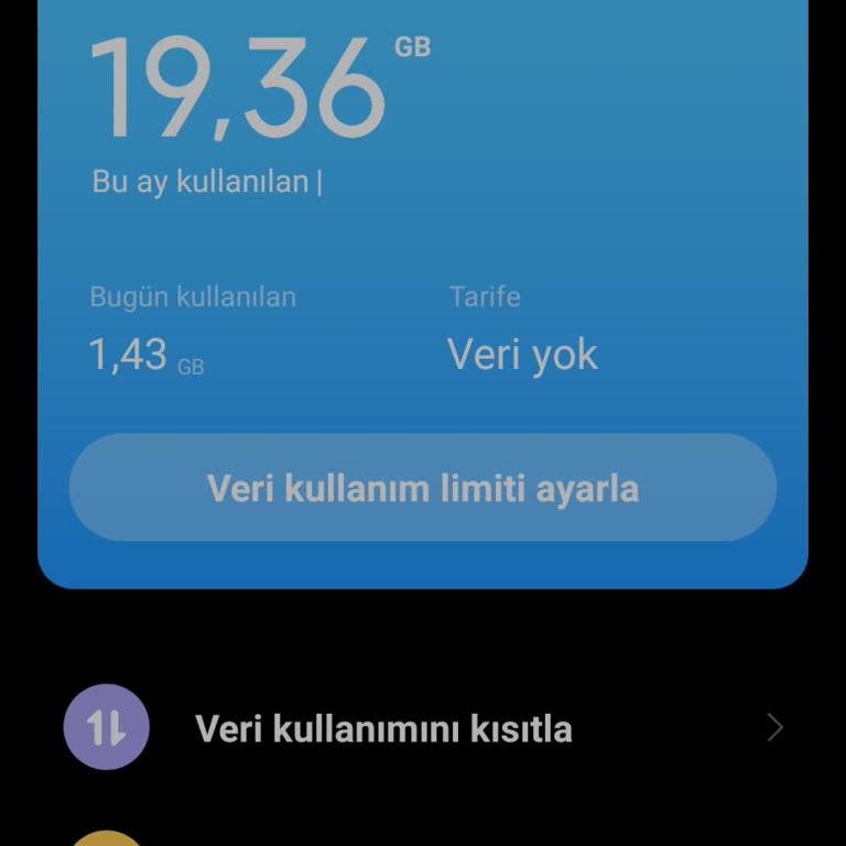 5G Ultra Platinum Paketi İçin Hızlı Kota Tükenmesi Ve Veri Kullanımındaki Tutarsızlıklar