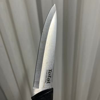 Tefal Bıçak Setinde Paslanmaz Çelik Olmasına Rağmen Paslanma