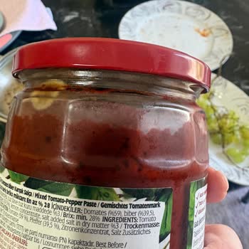 Açılmamış Salça Kavanozunda Küf Gıda Güvenliği Riski