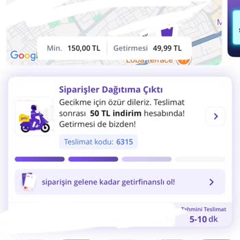 İki Saat Geciken Getir Siparişi İçin Tam İade Ve Çözüm Talebi
