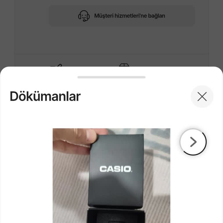 Boş Casio Kutusu Gönderildi, 741,51 TL'lik Saatim Yok