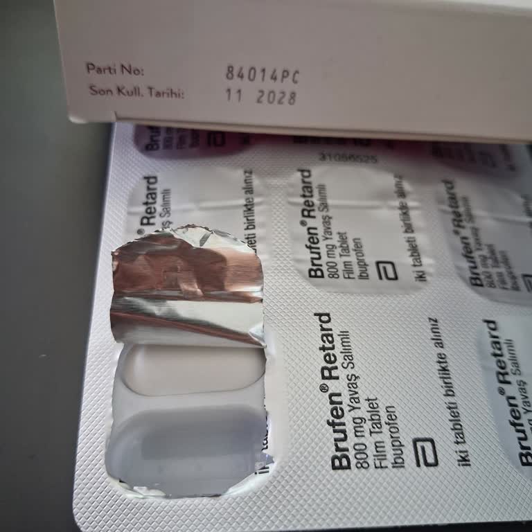 Brufen Retard 800 Mg Tabletlerinde Çift Çıkma Sorunu Ve Hasta Güvenliği Riski