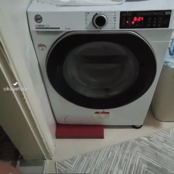 Hoover Çamaşır Makinesi Çürüdü Ve Ayakları Koptu