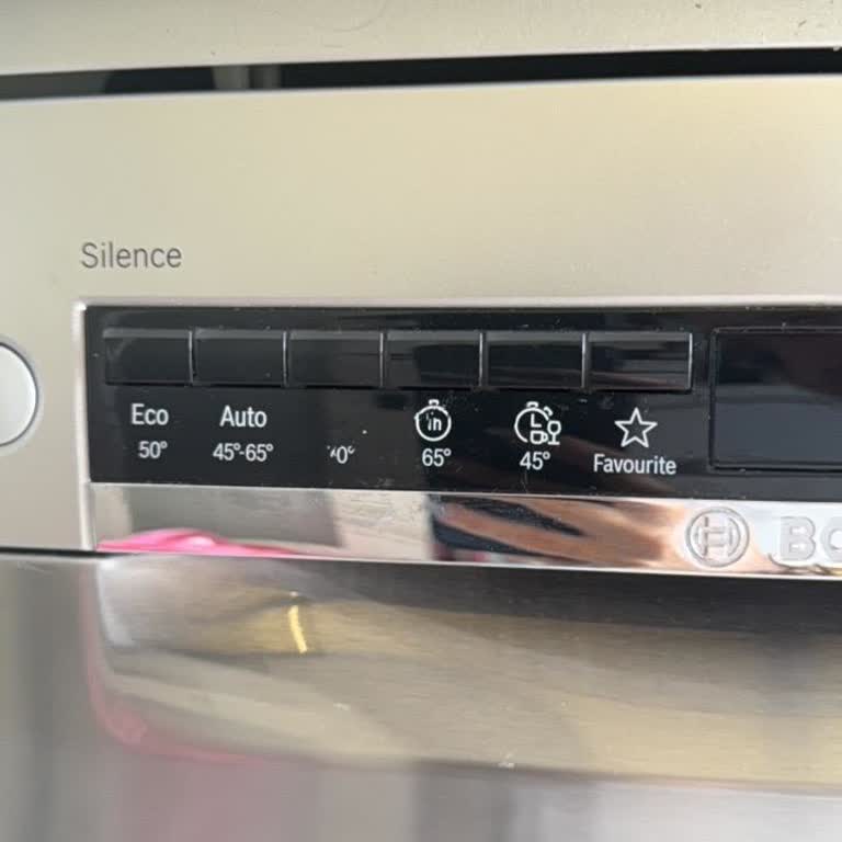 Bosch Bulaşık Makinesinde Program Etiketleri Silindi, Garanti Değişim İstiyorum