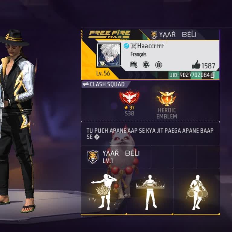 Free Fire Max Account Stolen With Items and Progress Lost