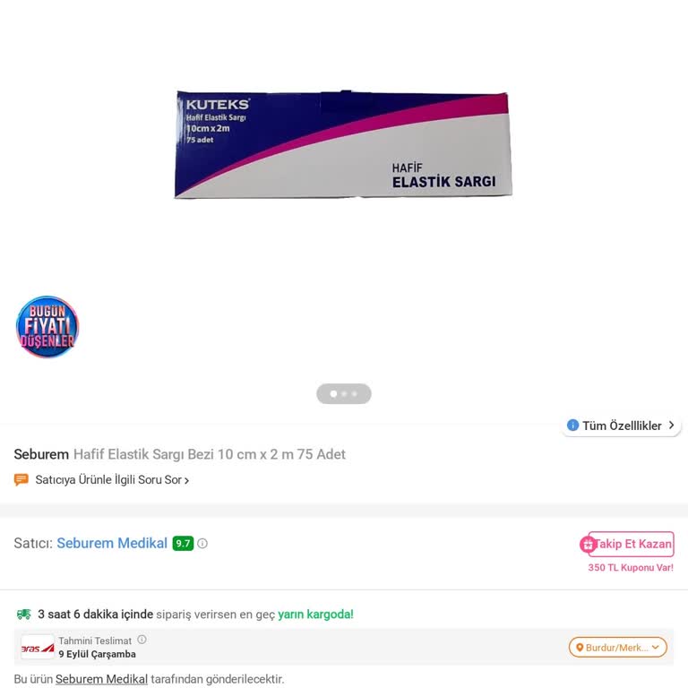 Trendyolda İlanı 75 Adet Olarak Gösteren Satıcı 1 Adet Gönderdi