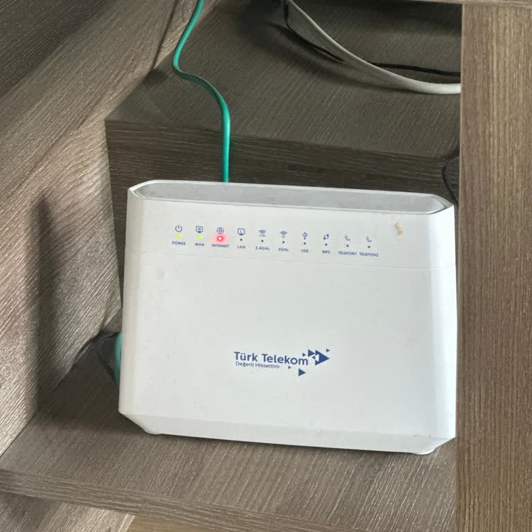 Modem Kırmızı Işığı Nedeniyle İnternet Kesintisi Ve Teknik Destek Bekleyişi