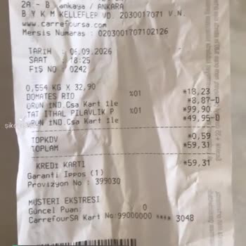 Carrefour SA Pirinçten Kurt Çıktı