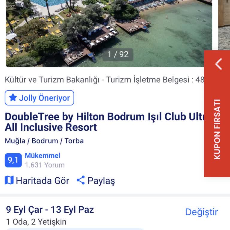 Jolly Tur’da Otel Rezervasyonu Sonrası Fiyat Düşmesi: 13.000 TL’lik Fiyat Farkının İadesi Talebi