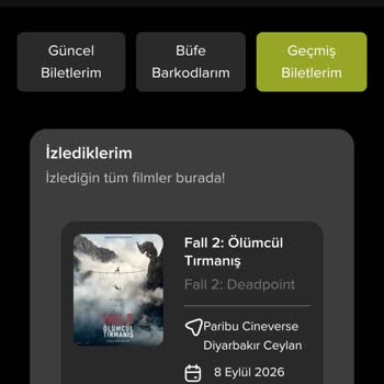 Alt Yazılı Biletimin Dublajı Yanlış Ve Yarım Saat Bekletme İle Mağdur Oldum