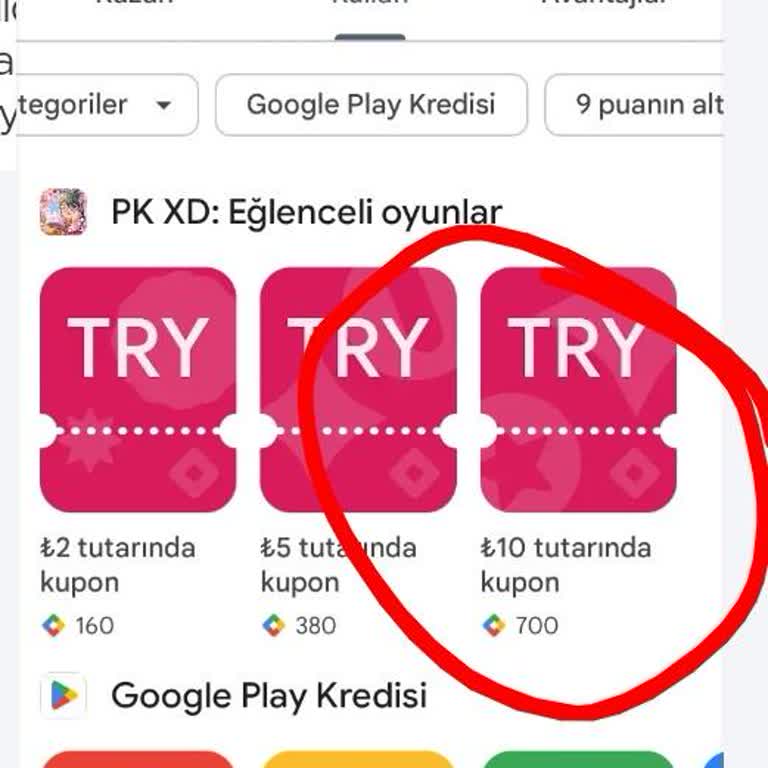 Google Play Points Kuponu Kullanıldı Ama Oyun İçinde Bakiye Yüklenmedi