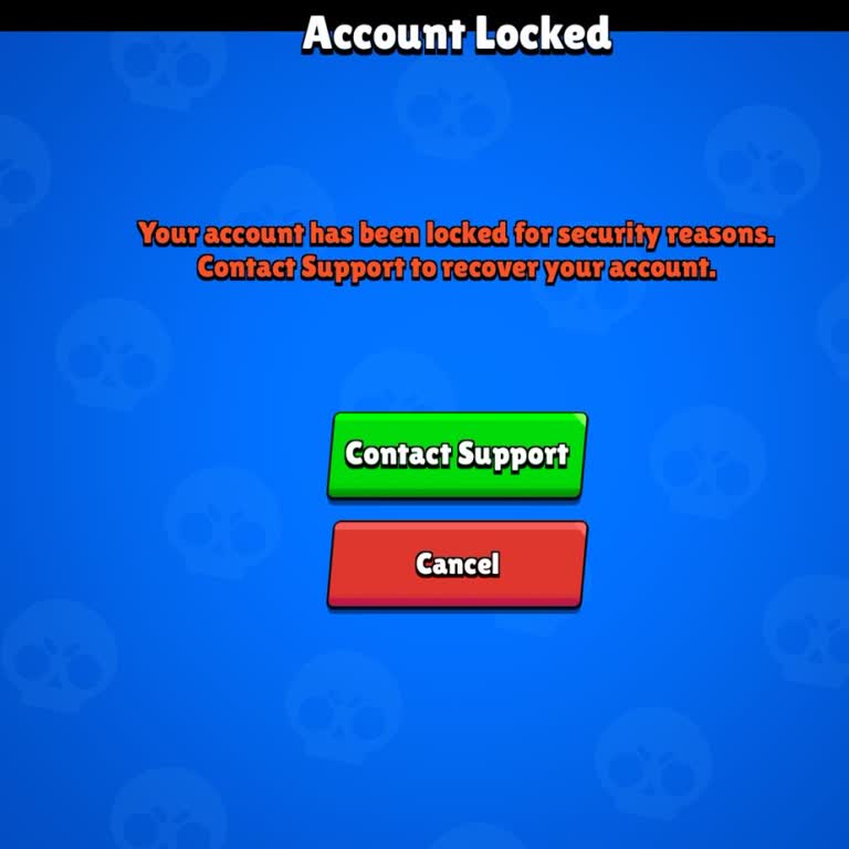 Brawl Stars Account Locked With Ownership Verification Error