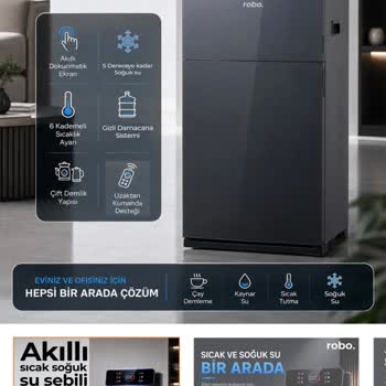 Robo Akıllı Su Sebili Kumandası Çalışmıyor Ve Yetkili Destek Yanıt Vermiyor