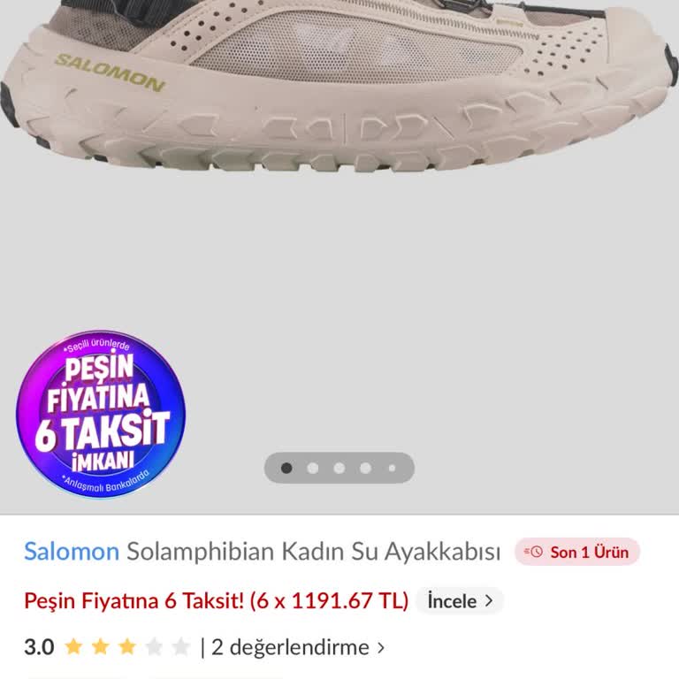Trendyol’da Satın Alınan Salomon Ayakkabıdan Şiddetli Ayak Sancı, İade Reddi