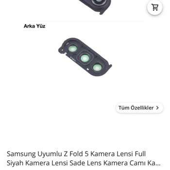 İlan Görseliyle Uyuşmayan Yanlış Kamera Cam Seti Gönderildi