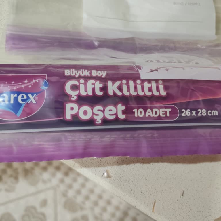 Parex Çift Kilitli Poşetlerde Tek Kilit Sorunu