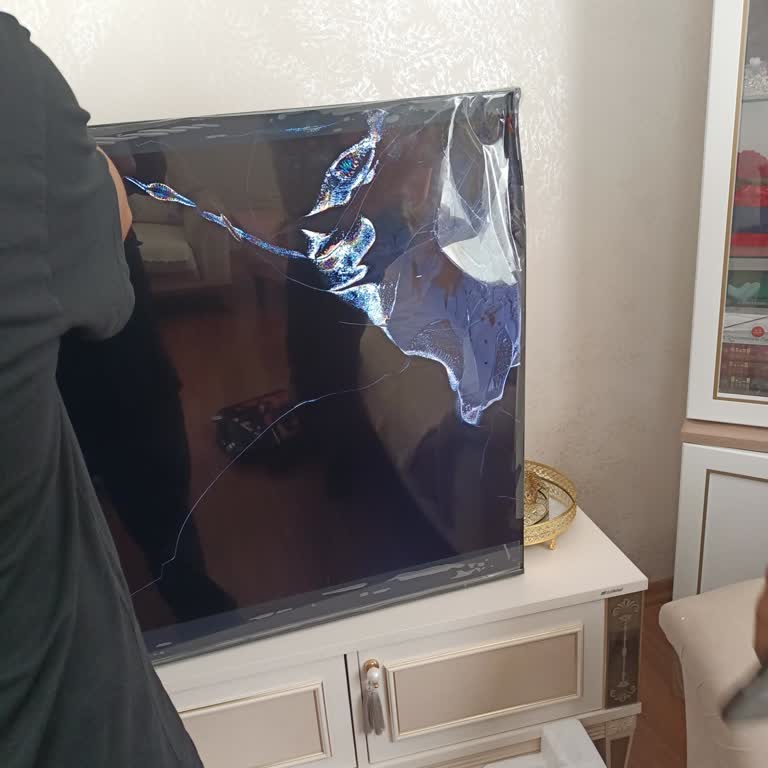 Kırık Televizyon Teslim Edildi, Çözüm Sunulmadı