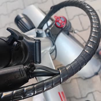 RKS Lesso Pro Elektrikli Bisikletin Far Tesisatındaki Kablo Yanması Garanti Dışı