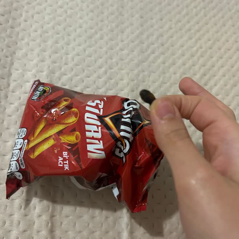Doritos Küçük Storm Cips Paketi İçinde Tanımlanamayan Yabancı Madde