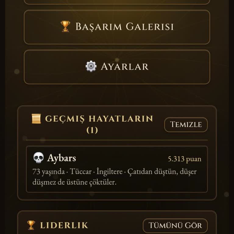 Liderlik Tablosunda Puanım Görünmüyor