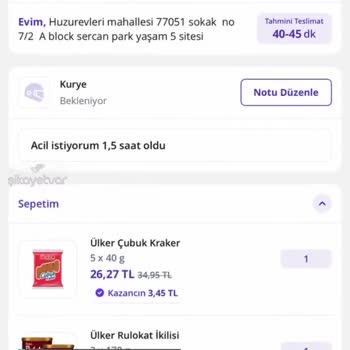 Getir Artık Siparişleri Önemsemiyor!