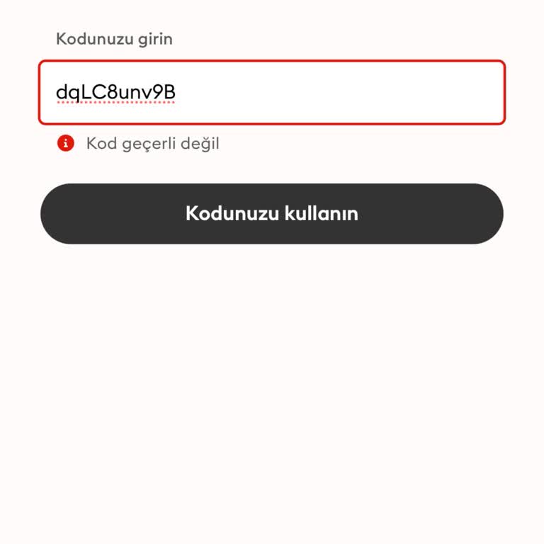 Kod Geçerli Değil: Storytel Kampanyası Vodafone Yanımda Uygulamasında Çalışmıyor