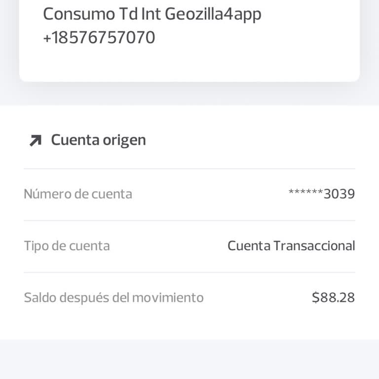 Cargos No autorizados de GeoZilla, Solicito Cancelar La Suscripción