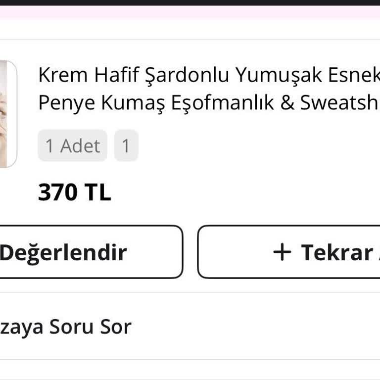 Sipariş İptal Seçeneği Yok, İade Reddedildi