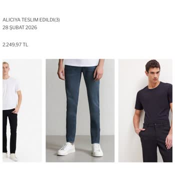 DeFacto Slim Fit Kot Pantolonunda Bacak Arası Dikiş Sorunu Ve Değişim Talebi