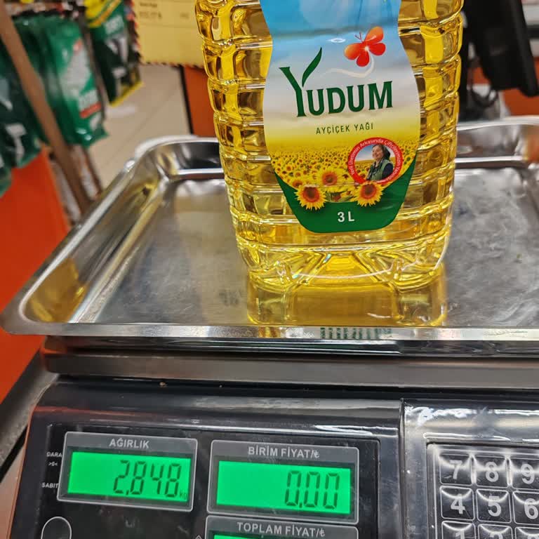 Yudum Ayçiçek Yağı 3 Litre Ürününde Net Miktar Uyuşmazlığı