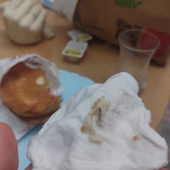 Burger King Siparişinde Beyaz Yabancı Madde Ve Sağlık Riski