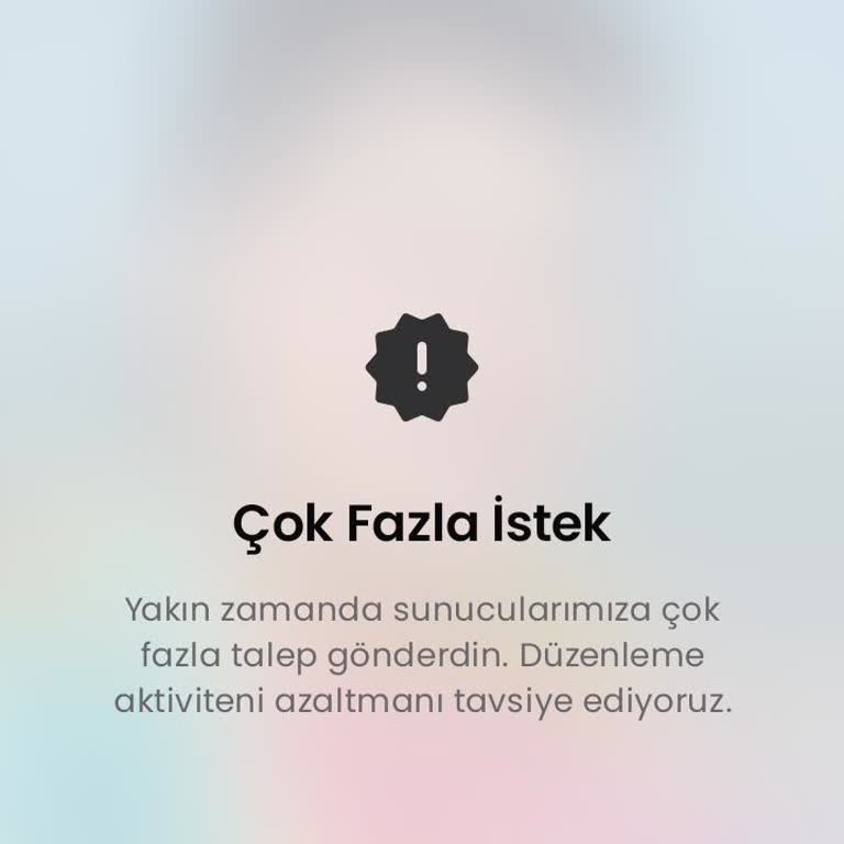 Faceapp Ücretli Hizmette Çok Fazla İstek Hatası Kullanılamaz