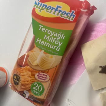 Superfresh Tereyağlı Milföy Hamurunda Poşet Parçası Bulunduğu İçin Güven Sarsıldı