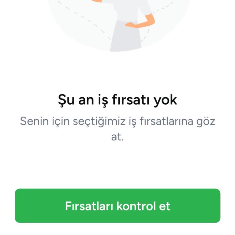 Fırsatlar Bölümünde Boş Ekran, İş Fırsatı Görülemiyor