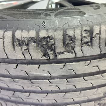 Continental EcoContact 6 Tires Developed Severe Sidewall Damage at 60,000 km
