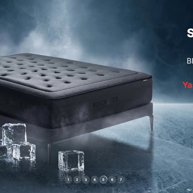 Black Ice Yatak Alana Yastık Hediye Verilmiyor